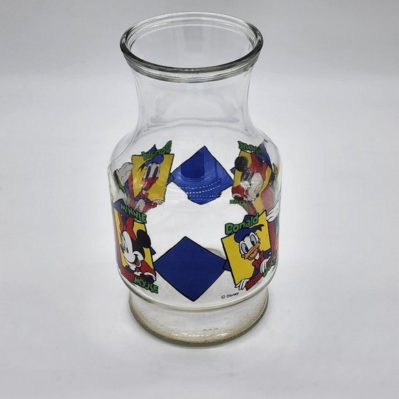 Vintage Anchor Hocking Disney Juice Carafe Pitcher Made in the USA - Picture 2 of 8